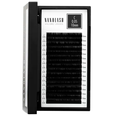 Image de Extensions de cils volume Nanolash - 0.05 C curl 11mm