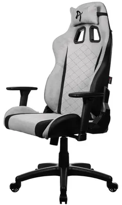 Produktbild von Arozzi Avanti Soft Fabric™ Gamingstuhl - Hellgrau