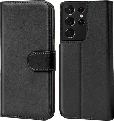 Produktbild von Pouzdro typu kniha pro Samsung Galaxy S21 Ultra Case Flip Cover Ochranný kryt mobilního telefonu