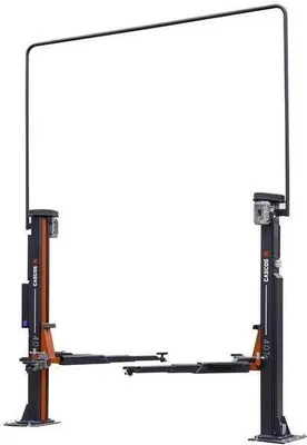 Produktbild von 2 Säulen Hebebühne 4000kg 1970mm 3000W 400V |-| 2700mm Säulenhebebühne bodenfrei