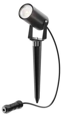 Produktbild von Maytoni O025FL-01B, Außen-Bodenbeleuchtung, Schwarz, Aluminium, IP65, GU10, 20 W