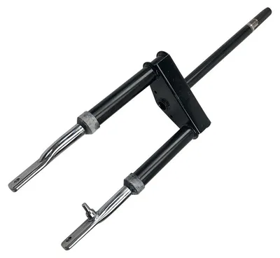 Produktbild von Kreidler Flory 50 Vorderradgabel komplett 74300 Motorroller.de Rollergabel Gabelbrücke Lenkergabel
