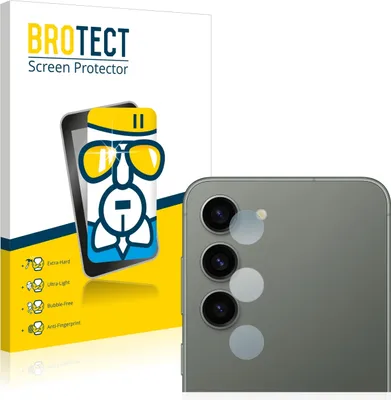 Produktbild von BROTECT Schutzglas für Samsung Galaxy S23 (NUR Kameraschutz) Schutzfolie Panzer Folie Glas Display Schutz klar