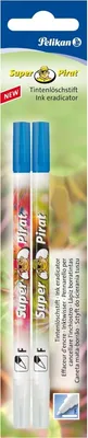 Produktbild von Tintenlöschstift Super-Pirat F Blister Inhalt 2 Stück Packung mit 10 Stück