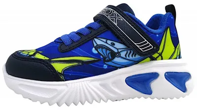 Immagine prodotto di Scarpe Geox Assister per bambini, scarpe basse da ginnastica, blu, per il tempo libero