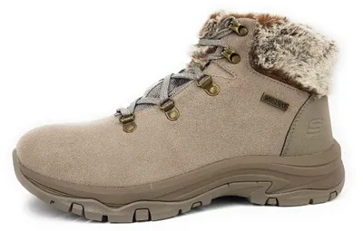 Productafbeelding van Skechers Trego Damenschuhe Stiefel Schnürer Beige Freizeit