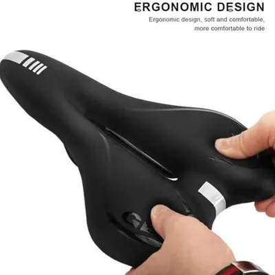 Zdjęcie produktu dla Siodło rowerowe – ergonomiczne i wyściełane dla komfortu