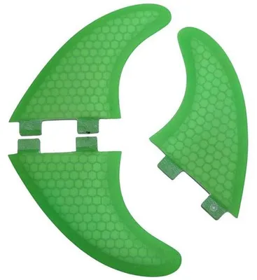 Productafbeelding van Surfplank met 3-vinsysteem - Lichtgewicht en flexibel - Compatibel met FCS/Futures - Duurzaam en responsief