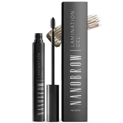 Image de Gel pour sourcils beige Nanobrow - gel teinté pour les sourcils, sourcils stylisés et remplis avec précision