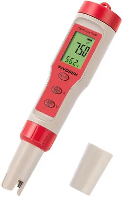 Productafbeelding van Famanu pH/TDS/EC/Temperatuurmeter - 4-in-1 - Meetbereik 0-14 pH