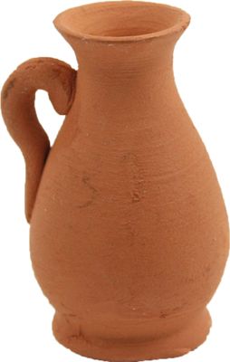 Krippenzubehör Terracotta Karaffe 4,7 cm