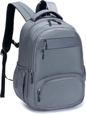 Obrázek produktu pro Uniqoos® Kabinový batoh – Batoh do letadla, rozměry 40x20x25 cm, lehký batoh na denní nošení a pro notebook s přihrádkou pro 15,6palcový notebook, materiál 800D nylon, barva: modrá, hmotnost: cca 500 g