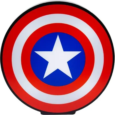 Produktbild von Paladone Products Marvel Avengers Leuchte Captain America 15 cm PP9860MA