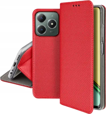 Obrázek produktu pro Pouzdro pro Realme C61 | C63 SMART MAGNET CASE PENĚŽENKA + OCHRANNÉ SKLO 9H