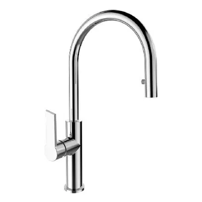Obrázek produktu pro Mereo Dita - Dřezová baterie s výsuvnou sprškou, chrom CBE20104D