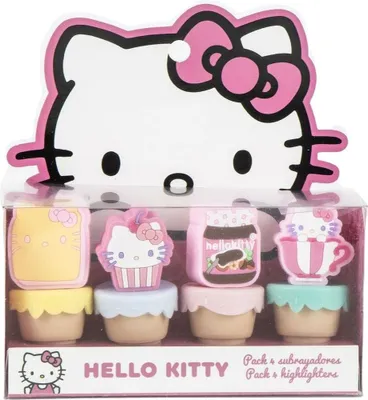 Produktbild von Marker-Set Hello Kitty Rosa 5 Stücke