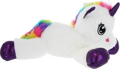 Produktbild von Besttoy - Plüsch Einhorn - lila - liegend