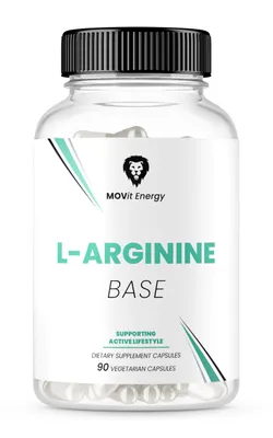 Obrázok produktu pre L-arginín Base 90 vegetariánskych kapsúl