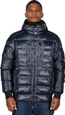 Zdjęcie produktu dla Geographical Norway Męska kurtka puchowa Navy WZ8156H/GN-MARINE Rozmiar L