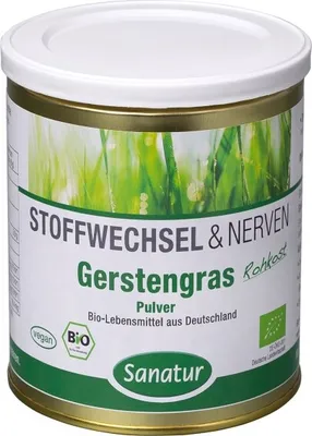 Produktbild von Gerstengras  Pulver, 250 g PUL