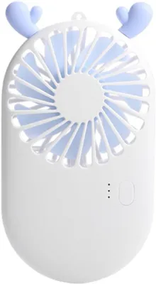 Produktbild von VHV - Handventilator - Mini-Ventilator mit USB-Aufladung - USB-aufladbar - für Schreibtisch, Reisen, Tasche, Camping