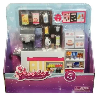Image de Petits meubles et accessoires pour poupées « Café » - SWEDE