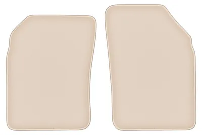 Produktbild von DURBAN Beige Velours-Fußmatten vorne für Nissan Micra K11 Schrägheck (1992-2003)