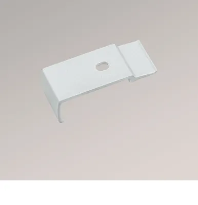 Produktbild von Deckenclip 3-spurig in grau (B x H x T) 20mm x 16mm x 47mm
