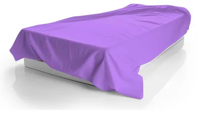 Produktbild von Bettlaken - Spannbettlaken - Mikrofibra - Violett - 120g/m2 - 160x200 cm - Hochwertiges