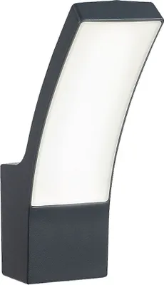 Produktbild von Rabalux 7504 Außenwandleuchte Palanga, 12W, 3000K, 800lm, Aluminium, anthrazit-weiß, warmweiß, IP44, 24cm
