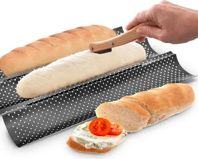 Obrázek produktu pro Nůž na zdobení chleba, rohlíků, baget, žiletkový nůž s žiletkou