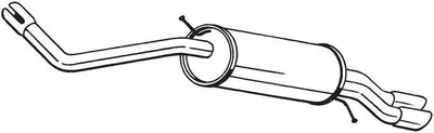 Produktbild von BOSAL 279-641 Endschalldämpfer für AUDI A1 Sportback (8XA, 8XF) Auspuff