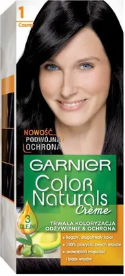 Produktbild von GARNIER Color Naturals Haarfarbe 1 Schwarz