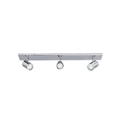 Produktbild von Lindby Bad-Deckenleuchte Dejan, 65 cm, 3-flg., chrom, IP44