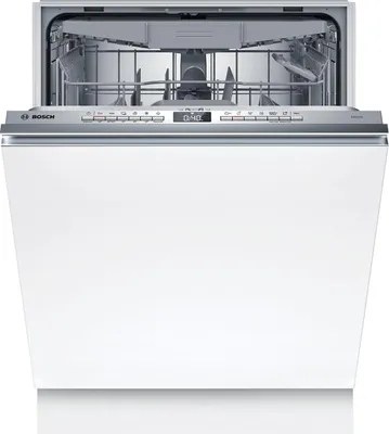 Zdjęcie produktu dla Bosch SMH4HVX14E, SER4, Zmywarka do zabudowy z całkowicie wbudowanym systemem, C, Polinox, 9,0 l, 14 szuflad, 6 szuflad/5 obrotów, 46 dB(C), Cicha praca 45 dB, 3. szuflada, VarioHinge+, Rackmatic, HC
