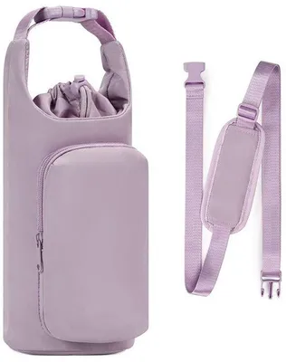 Immagine prodotto di Borsa sportiva con tracolla, per escursioni, trekking, campeggio e fitness - viola