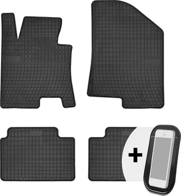 Produktbild von Gummimatten Auto Fußmatten Automatten Passgenau 4-teilig Set - passend für Hyundai i30 II 2012-2016