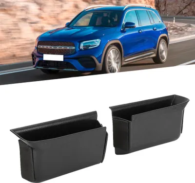Produktbild von 2 Stück ABS-Hecktürgriff-Aufbewahrungsbox passend für Mercedes Benz B GLB Klasse W247 X247 2020
