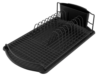 Produktbild von Geschirrabtropfgestell in Schwarz matt