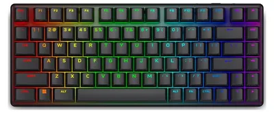 Produktbild von Alienware Pro Wireless Gaming Keyboard, 75%, Verkabelt & Kabellos, USB + RF Wireless + Bluetooth, Mechanischer Switch, RGB-LED, Schwarz