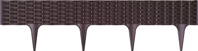 Obrázek produktu pro Prosperplast Plastový zahradní obrubník 3,9m, 187mm IBWI GARDEN BORDER (Barva: Hnědá) IBWI-R222