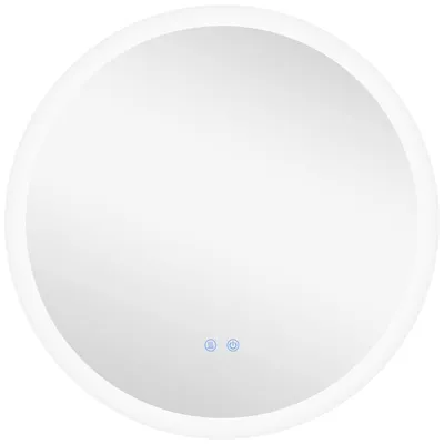 Produktbild von Badezimmerspiegel - Wandspiegel - Spiegel - Schminkspiegel - Rasierspiegel - LED-Beleuchtung - Antibeschlagfunktion