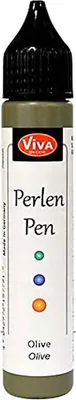 Zdjęcie produktu dla Perlen Pen - Viva Decor - Olive 718 oliwkowe perełki w płynie