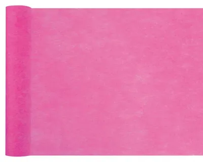 Zdjęcie produktu dla Bieżnik na stół z włókniny dekoracyjnej 30 cm x 25 m - różowy fuksja