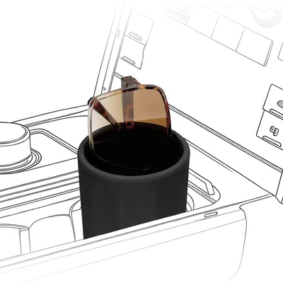 Productafbeelding van Bekerhouder Extra Grote Zachte Siliconen - Brillenhouder - Zonnebril Organizer - Krasbescherming - Compact - Geschikt voor Brillen tot 6 cm - Brilhouder