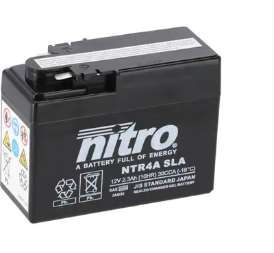 Image de Batteries Nitro NTR4A 2,3 Ah SLA GEL AGM