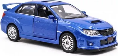 Image de Modèle réduit 1:36 RMZ Subaru WRX STI 2010, bleu