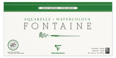 Produktbild von Clairefontaine 96438C, Kunstdruckpapierblock, 300 g/m², 15 Blätter