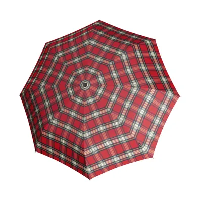 Produktbild von Knirps T.200 Medium Duomatic Check Red