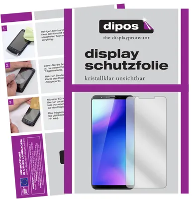 Produktbild von 2x Schutzfolie für Cubot X18 Plus klar Displayschutzfolie Folie Display Schutz